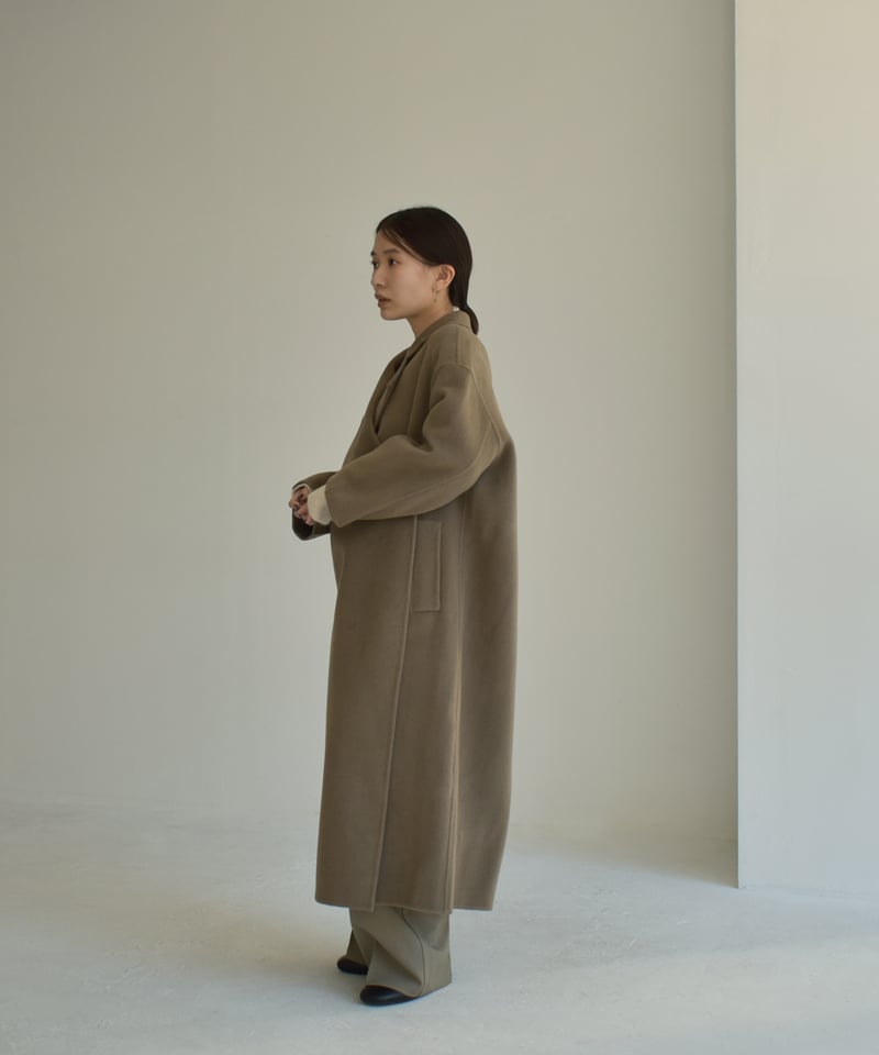 Wool Long Coat（Mocha,Charcoalgray）c1911-15 | ci