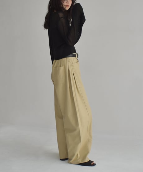 Side Tuck Barrel Pants bo2000-171