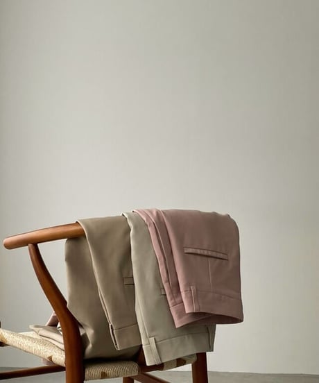Tuck Straight Pants bo2000-48