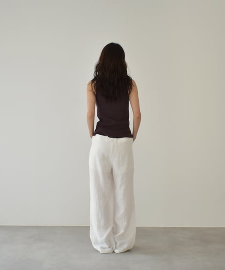 Tuck Linen Pants bo2000-164