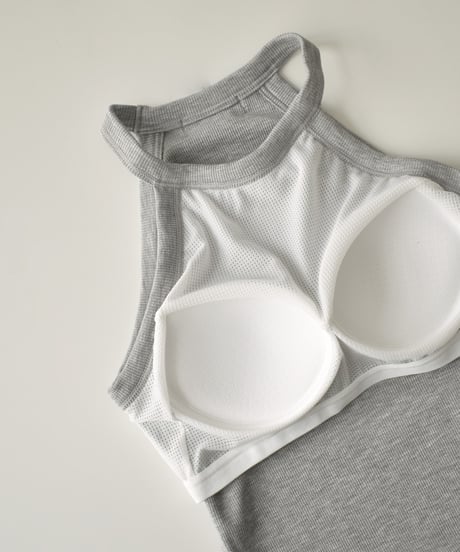 Pad In Halter Neck Tanktop t1911-398