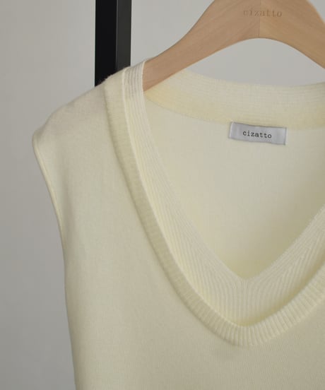 Layered Like Vneck Knit Tank t1911-415