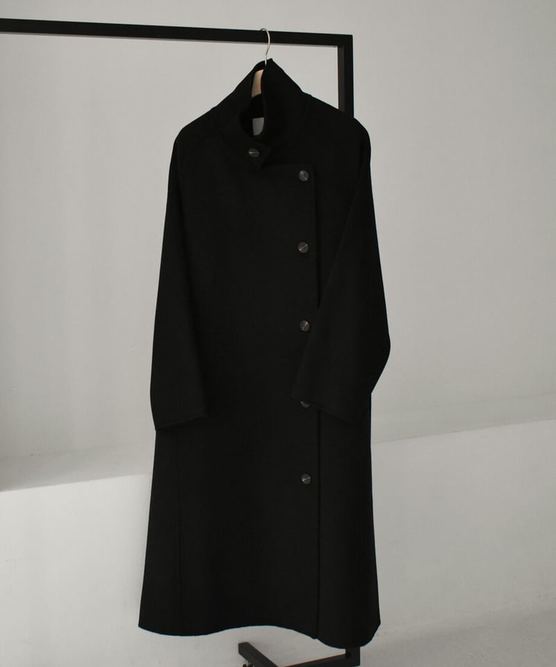 cizatto コート cizatto シザット Stand Collar Midi Wool Coat cizatto Stand Collar