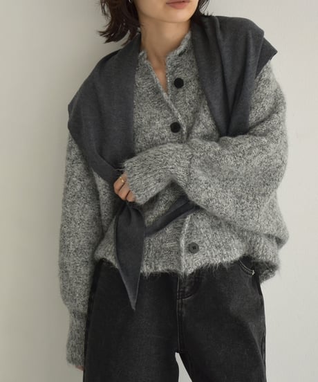 Dolman Sleeve Loose Knit Cardigan t1911-479