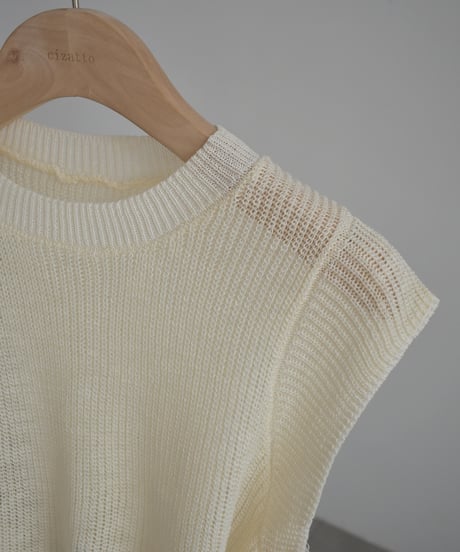 Back Ribbon Mesh Tops t1911-548