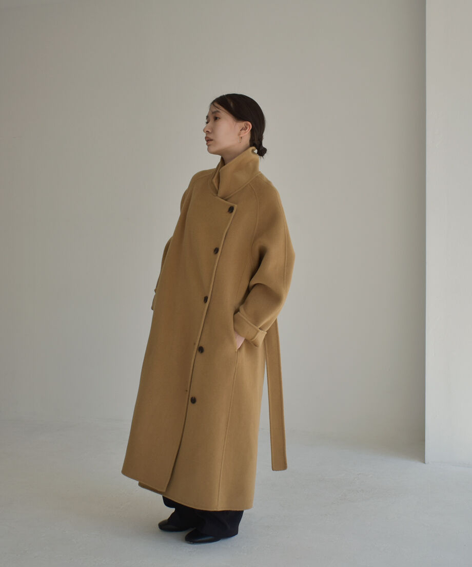 cizatto ロングコート Stole Wool Long Coat c1911-22 | cizatto