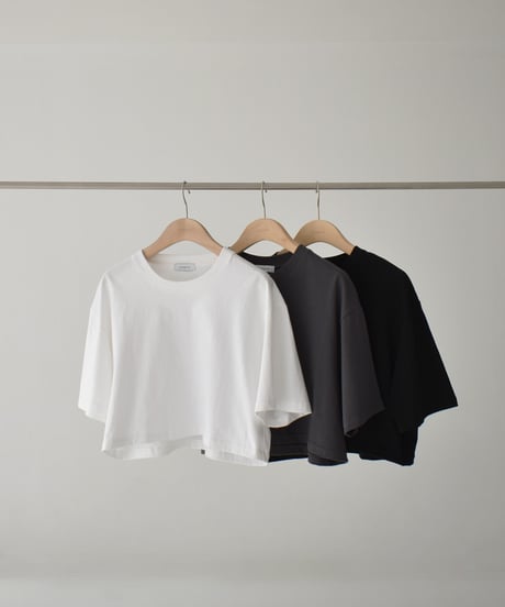 Short Wide Silhouette Tshirt t1911-388