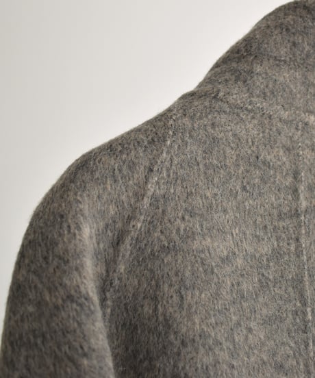 Stand Collar Midi Wool Coat c1911-61