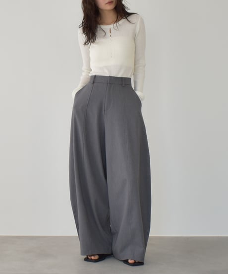 Cocoon Silhouette Pants bo2000-143