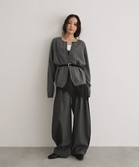 Cashmere Seamless Cardigan t1911-591