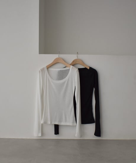 UNeck Sheer Tops np-t1911-597