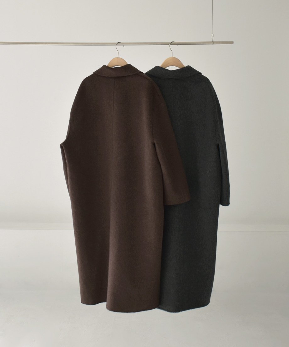 Shaggy Wool Long Coat c1911-49 | cizatto