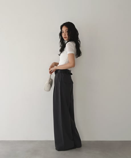 Double Tuck Straight Pants bo2000-192