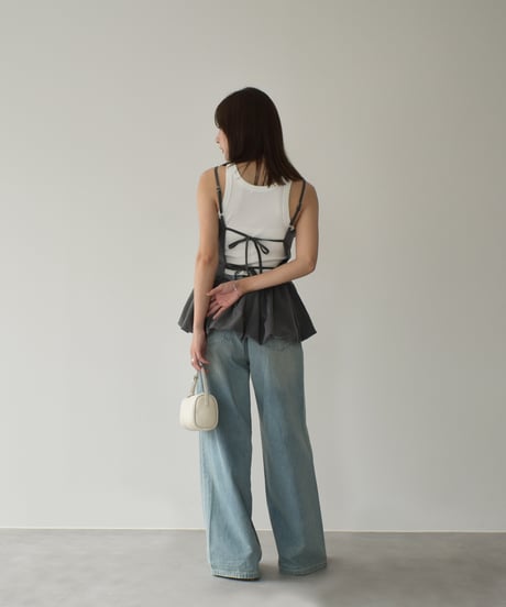Balloon Camisole Tops t1911-413