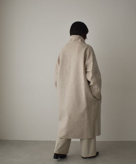 Wool Duffle Long Coat