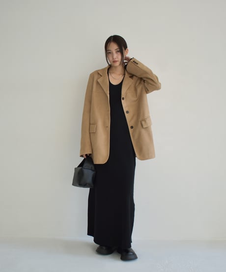 Fake Suede Tailored Jacket t1911-336