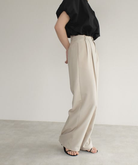 Tuck Straight Pants bo2000-48