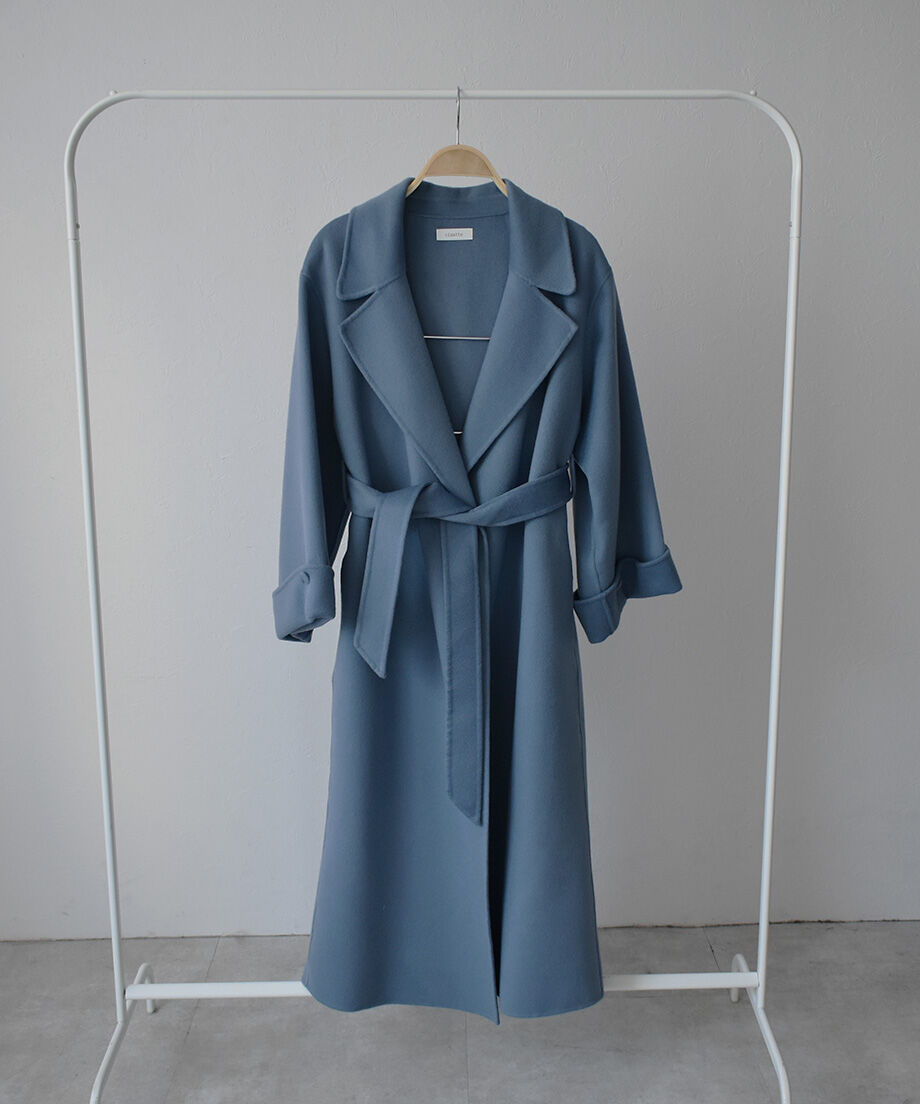 コートMelton Wool Gown Coat Wool Melton Oversized Coat | Michael Kors [US]