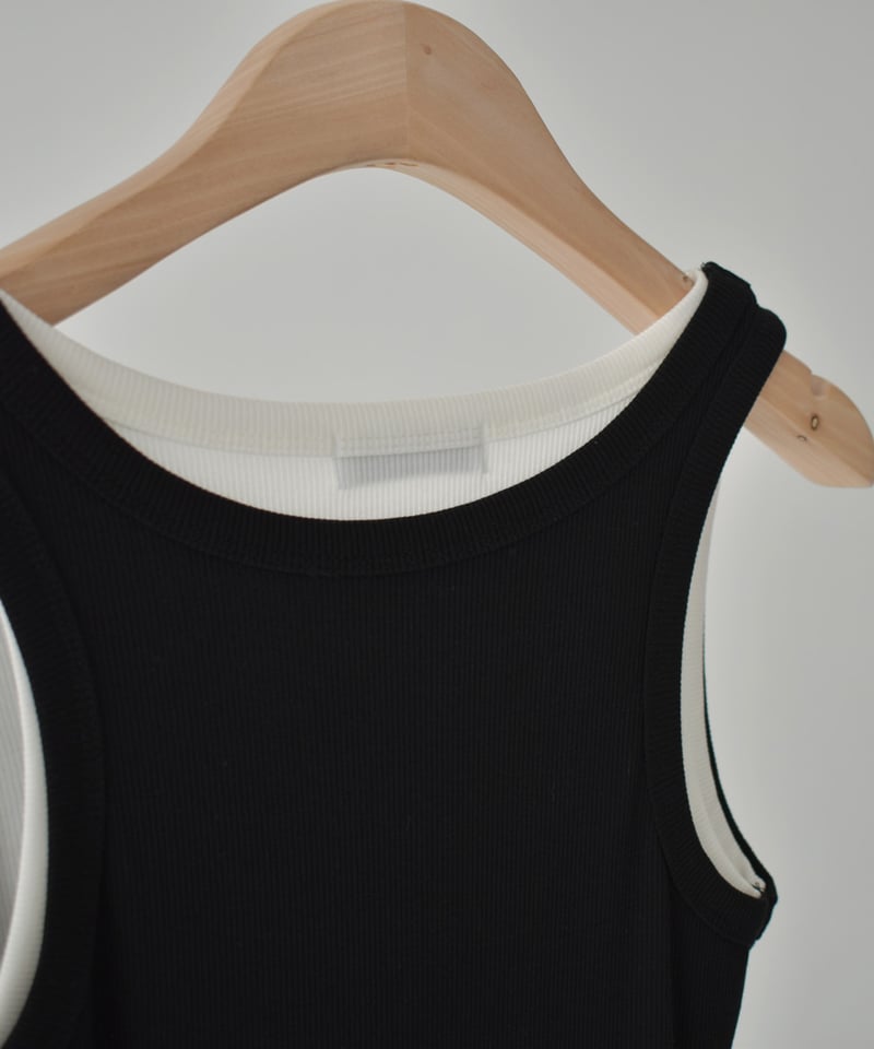 Layered Docking Rib Tunk Onepiece op-0202009553