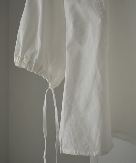 Drawstring Sleeve Blouse t1911-301