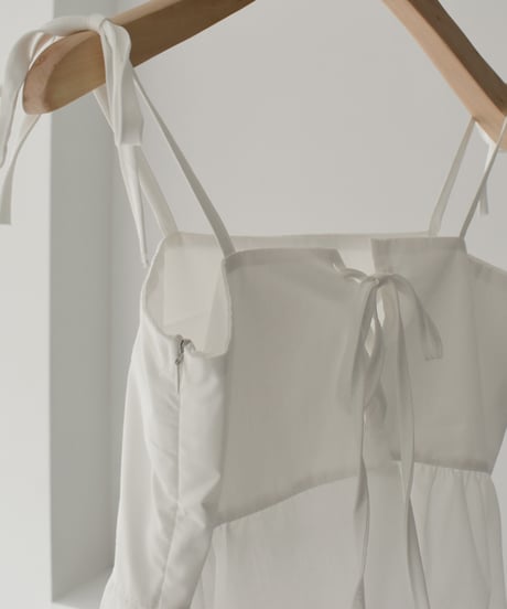 Back Laceup Ribbon Camisole t1911-276