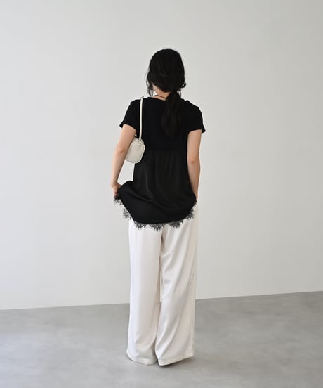Satin Tuck Pants bo2000-191