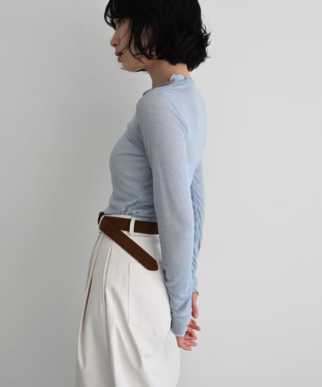 Mellow Sheer Long Sleeve Top t1911-521