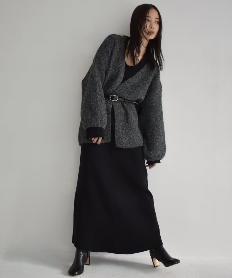 Volume Sleeve Knit Cardigan t1911-339 | cizatto