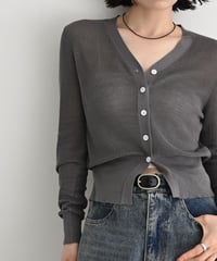 Compact Sheer Kint Cardigan t1911-523