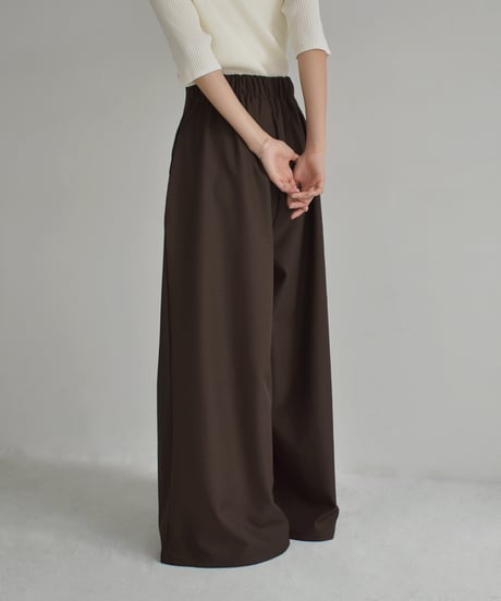 Highwaist 2Tuck Wide Pants bo2000-163