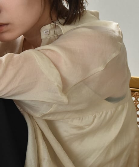 Sheer Palecolor Shirt t1911-74