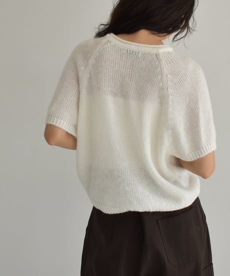 Puffsleeve Airy knitpullover t1911-443