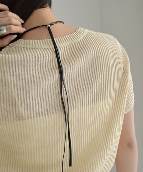 Ecoleather Cord Necklace n1910-24