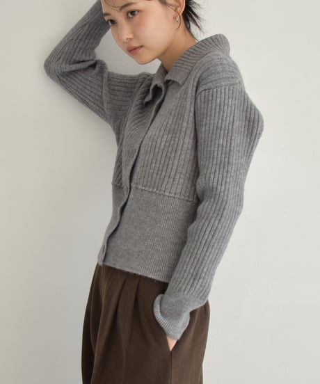 Polo Rib Knit Cardigan t1911-334