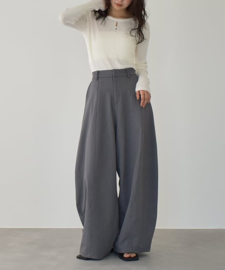 Cocoon Silhouette Pants bo2000-143