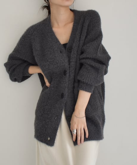 Shaggy Knit Cardigan t1911-310