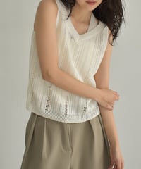Layered Design Mesh Nosleeve t1911-400