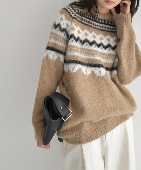Nordic Knit Pullover t1911-337