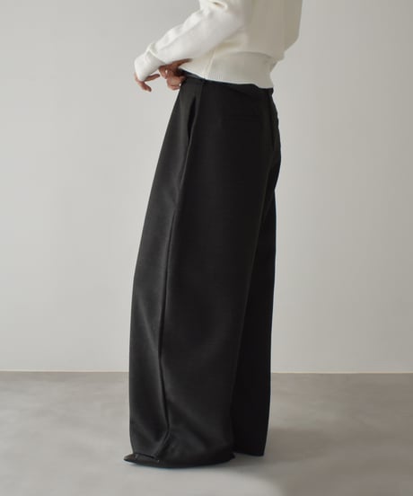 Highwaist Cocoon Silhouette Pants bo2000-178