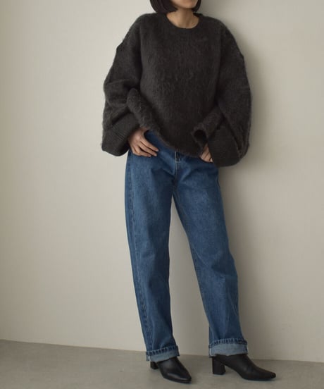 Shaggy Knit Tops t1911-168