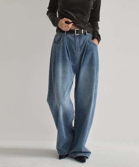 Tuck Straight Denim bo2000-175