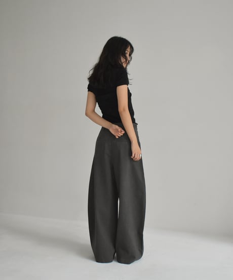 Wide Denim Pants bo2000-170