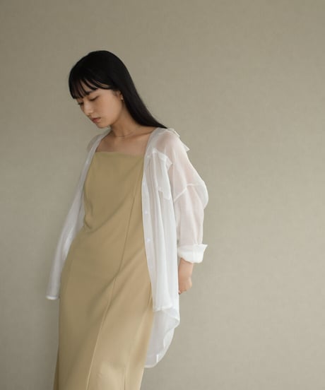 Sheer Palecolor Shirt t1911-74