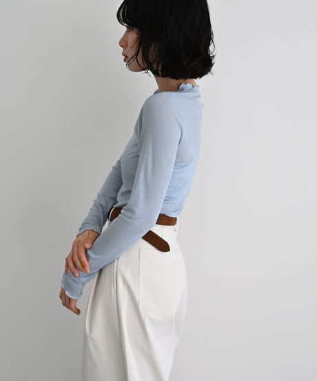 Mellow Sheer Long Sleeve Top t1911-521