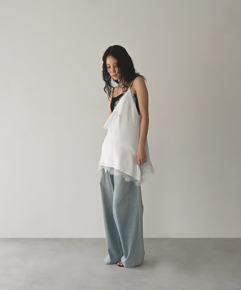 Asymmetry Lace Camisole np-t1911-529 | cizatto