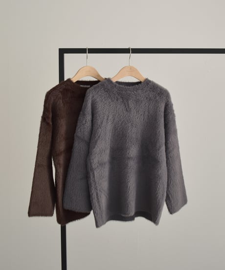Shaggy Knit Pullover t1911-490