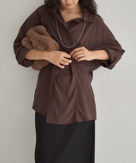 Dolman Sleeve Silky Shirt t1911-450