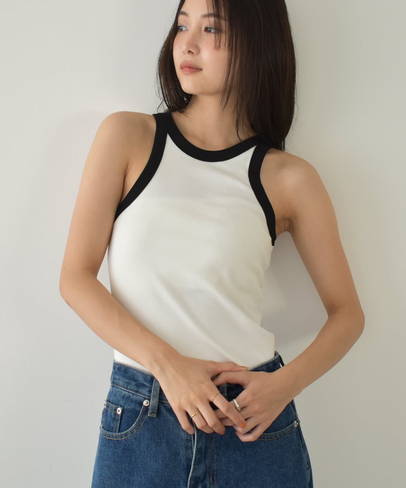 Bicolor Tank Top t1911-432 | cizatto
