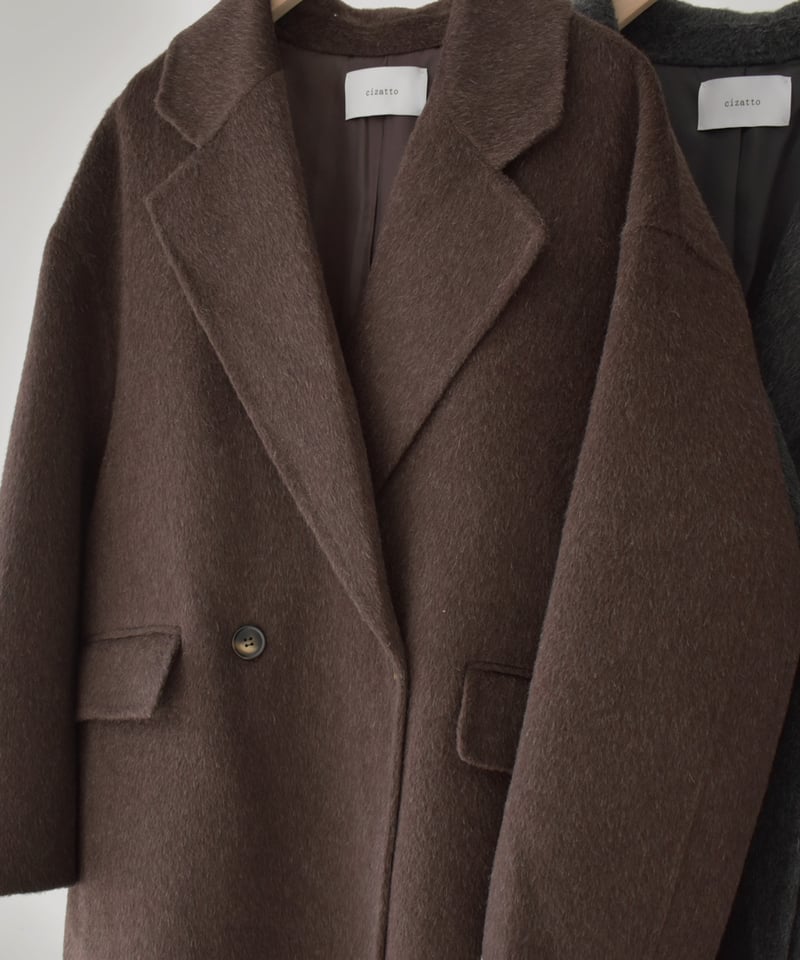 Shaggy Wool Long Coat c1911-49 | cizatto
