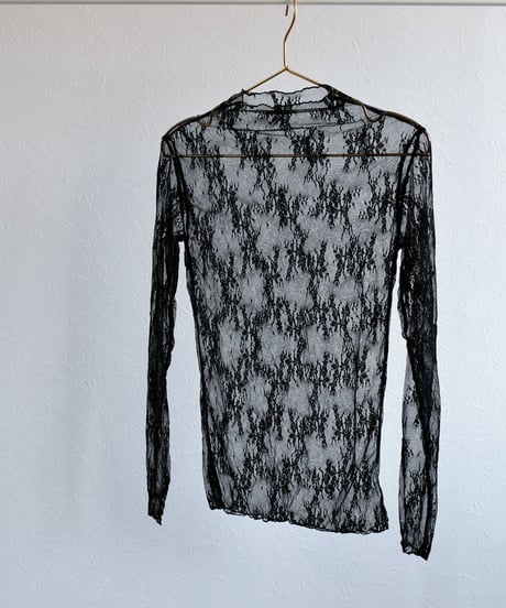 Sheer Lace Tops t1911-7